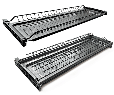 Сушка для посуды SMART2 Anthracite, с рамкой, оцинкованная сталь, в цвете Anthracite